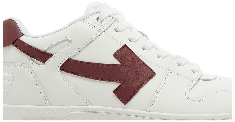 Off White Out of Office White Burgundy