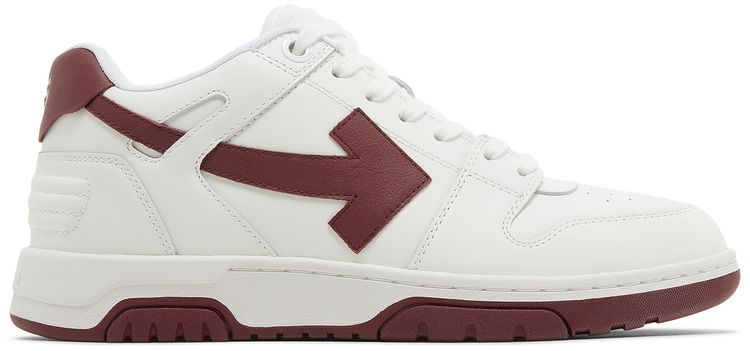 Off White Out of Office White Burgundy
