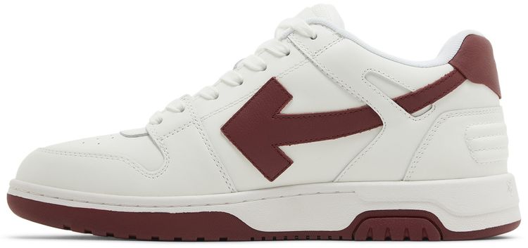 Off White Out of Office White Burgundy