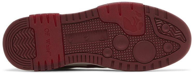 Off White Out of Office White Burgundy