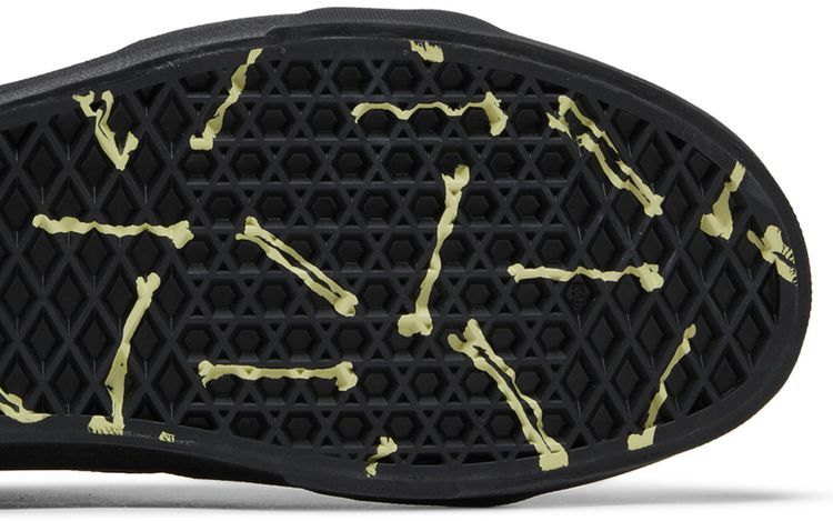 Vans Sk8 Hi Midnight Shift Black Skull