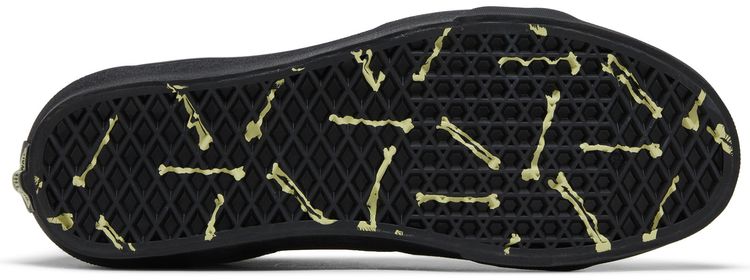 Vans Sk8 Hi Midnight Shift Black Skull