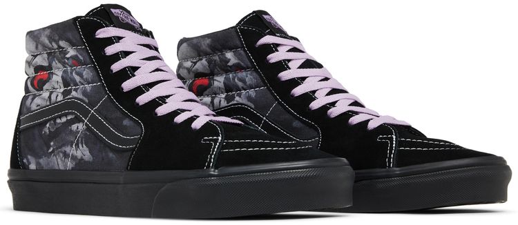 Vans Sk8 Hi Midnight Shift Black Skull