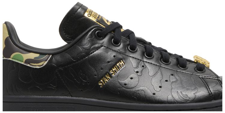 BAPE x adidas Stan Smith 30th Anniversary   Black