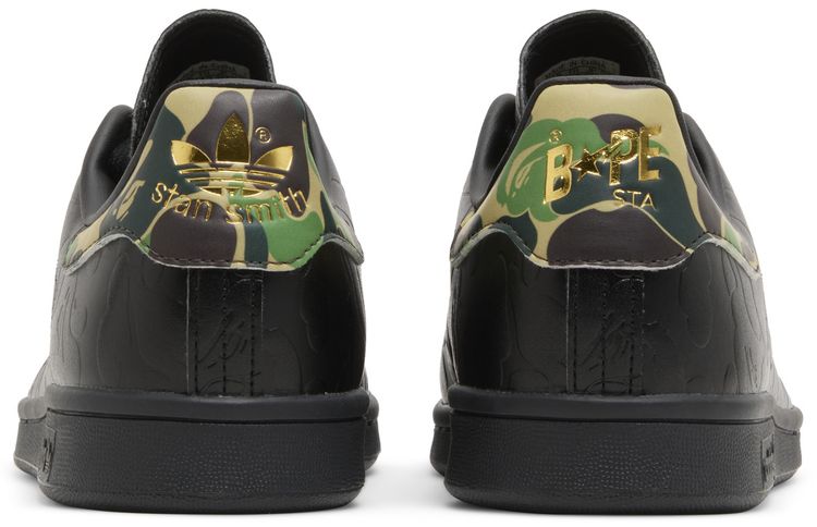 BAPE x adidas Stan Smith 30th Anniversary   Black