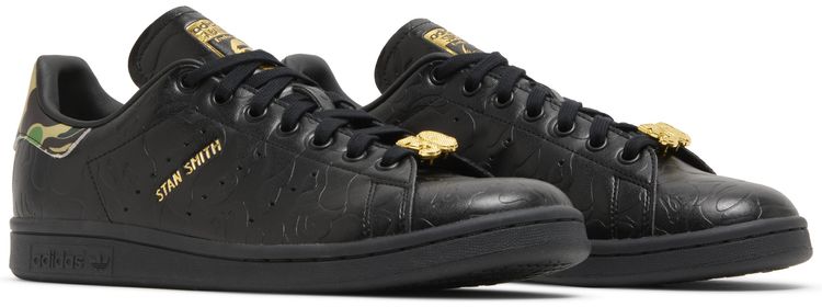 BAPE x adidas Stan Smith 30th Anniversary   Black