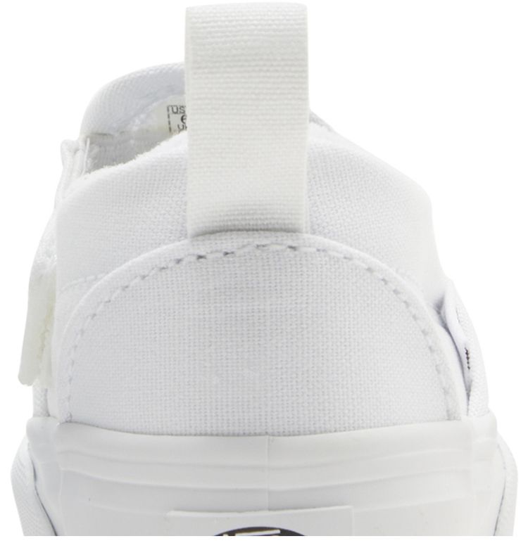 Vans Slip On V Toddler Triple White