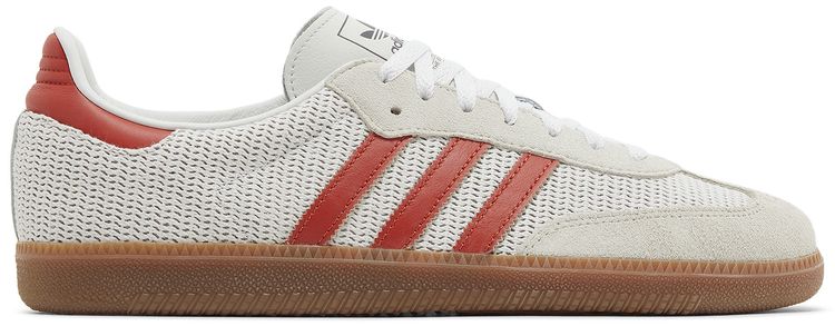 Adidas Samba OG Crystal White Preloved Red