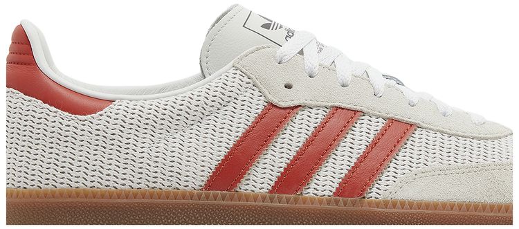 Adidas Samba OG Crystal White Preloved Red