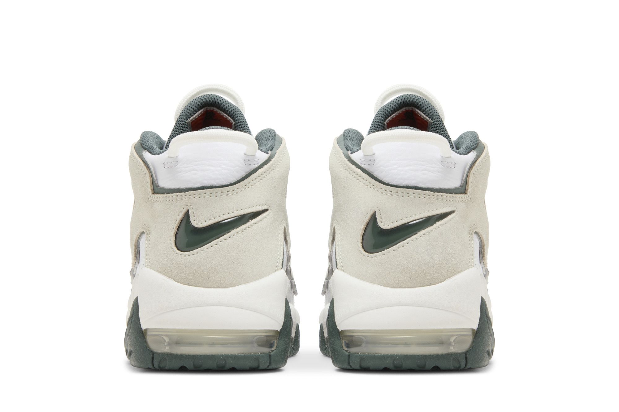 Nike uptempo olive green store