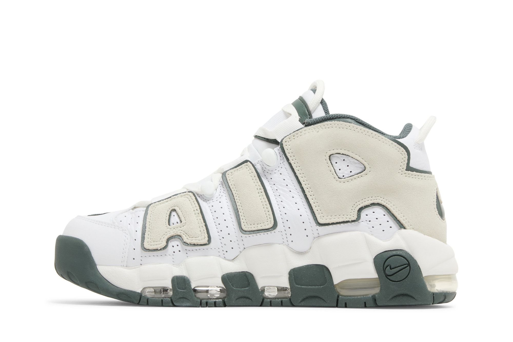 Green nike uptempo discount