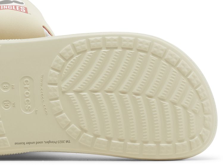 Pringles x Crocs Classic Crush Boot Bone