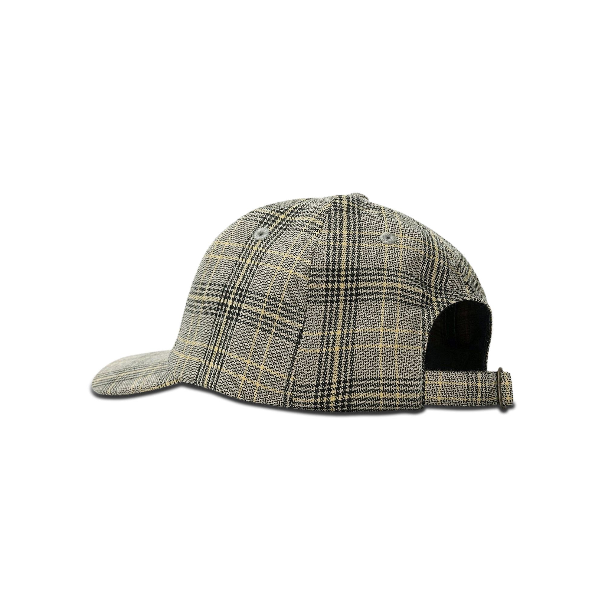 Buy Stussy Big Logo Plaid Low Pro Cap 'Off White' - 131957