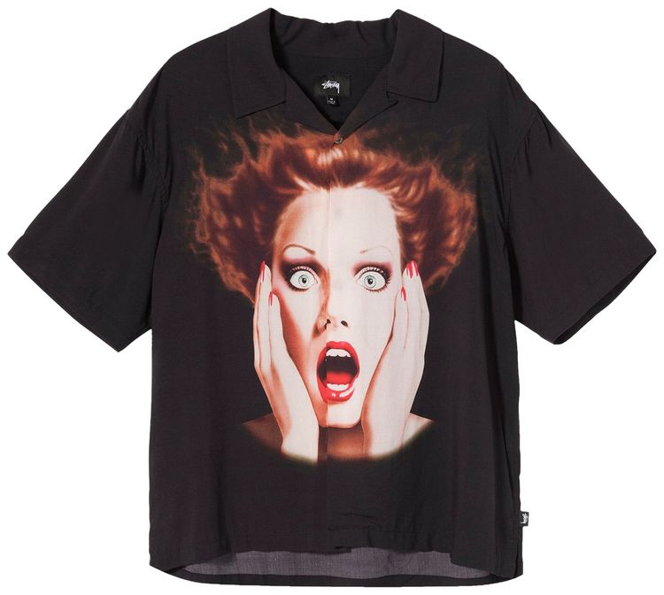 Stussy Harumi Girl Shirt Black