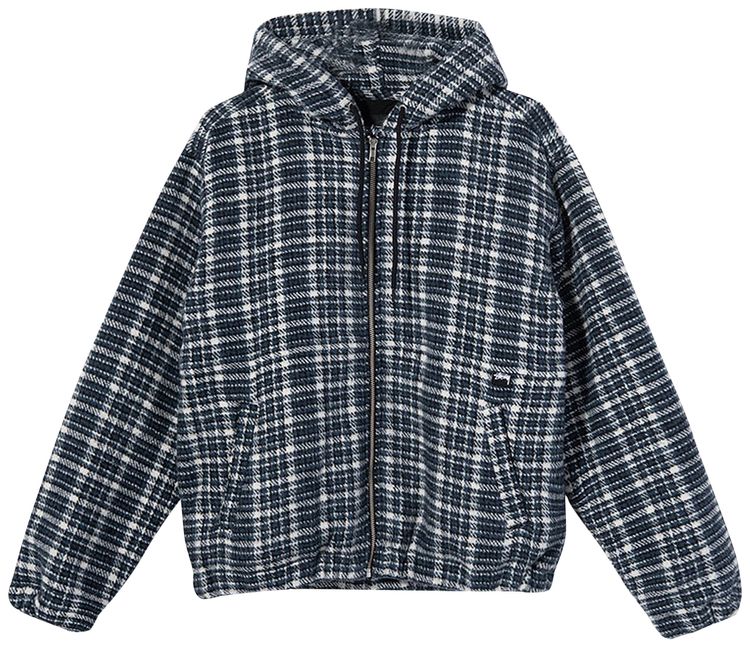 Stussy Flannel Work Jacket Plaid