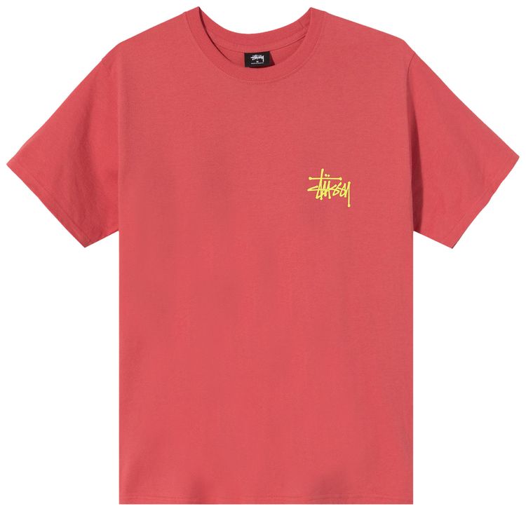 Stussy Peace Pot Tee Red