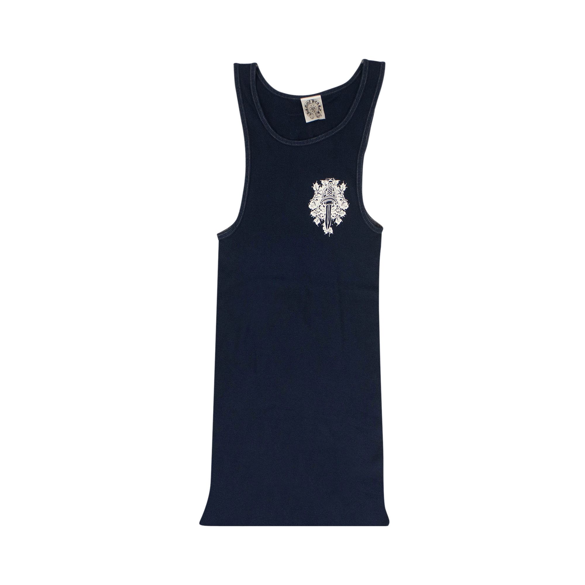 Buy Chrome Hearts Ribbed Horseshoe Logo F*** You Tank Top Buy Chrome Hearts Ribbed Horseshoe Logo F*** You Tank Top