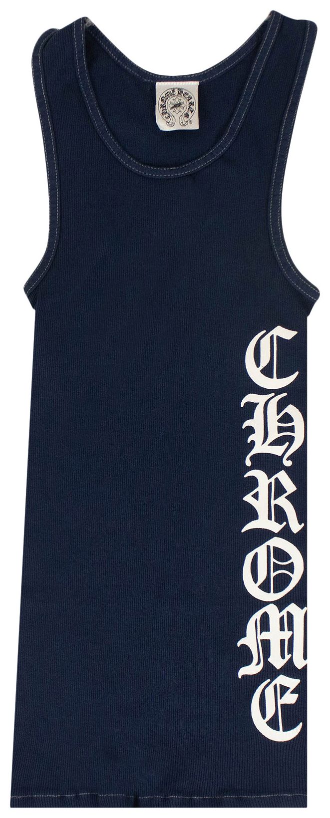 Chrome Hearts Logo At Side Tank Top Black