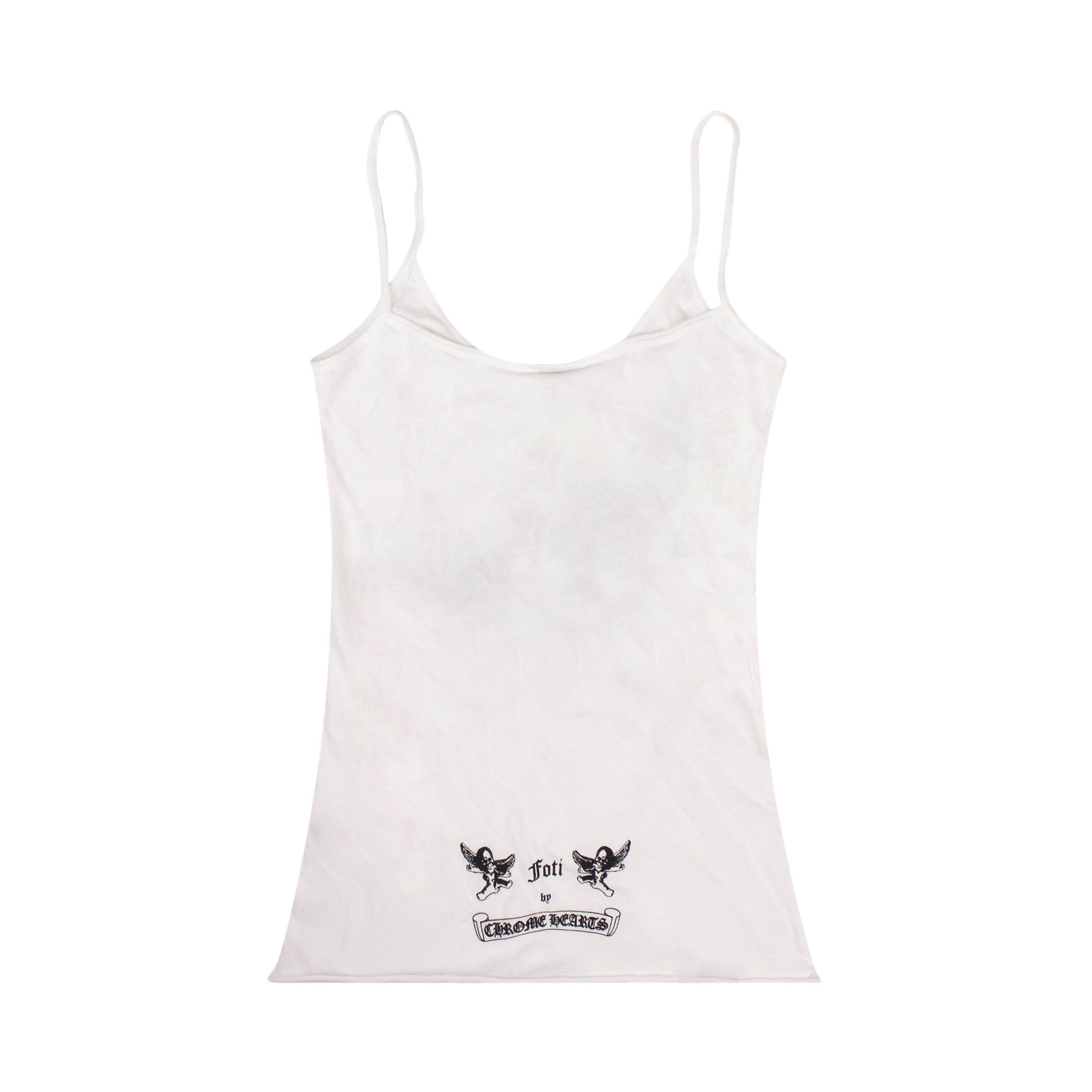 Buy Chrome Hearts Foti Miss Lerlene Skull Cami Tank Top 'White