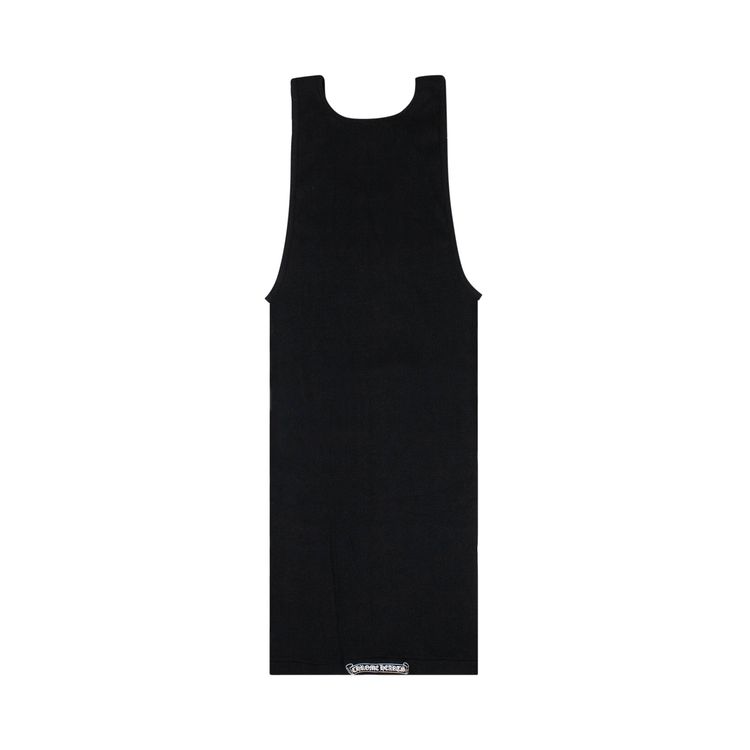 Chrome Hearts Ribbed Richard Stark Tank Top Black
