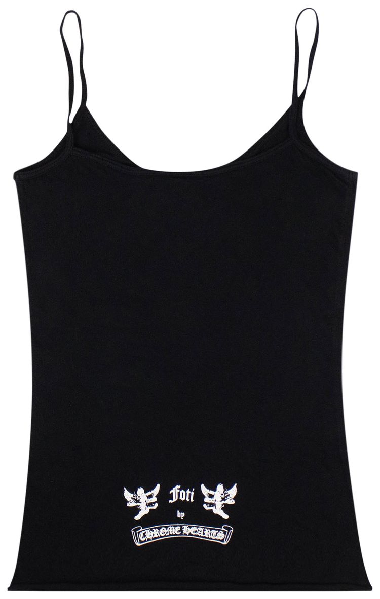 Chrome Hearts Foti Skull Cami Tank Top Black