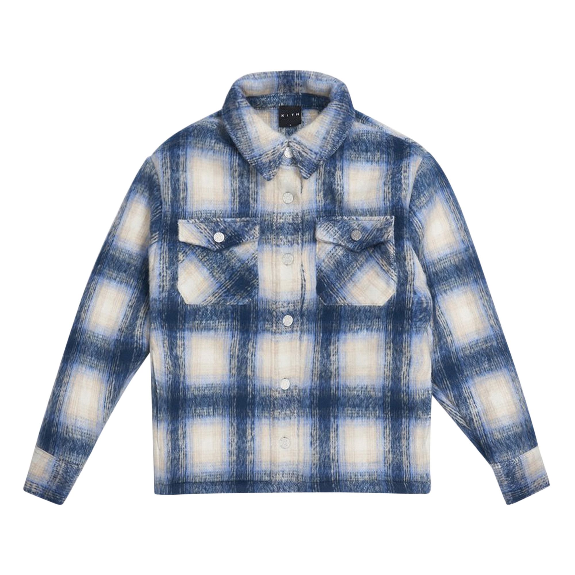 Kith plaid coat shop