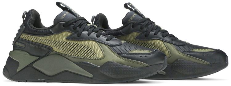 Puma RS X3 Winterized Black Burnt Olive