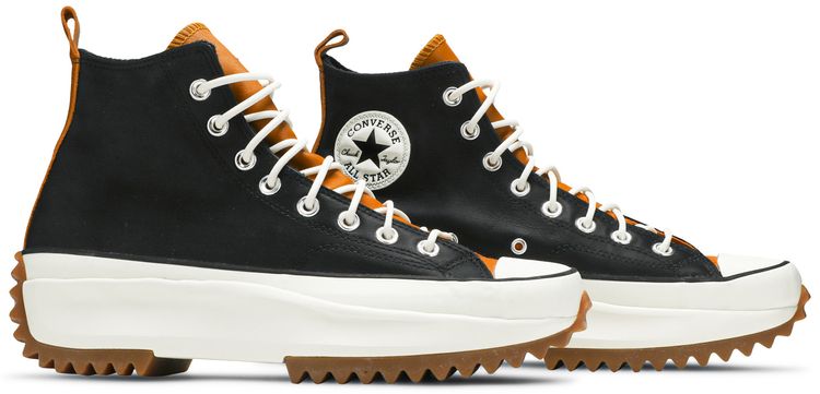 Converse Wmns Run Star Hike High Black Saffron Yellow