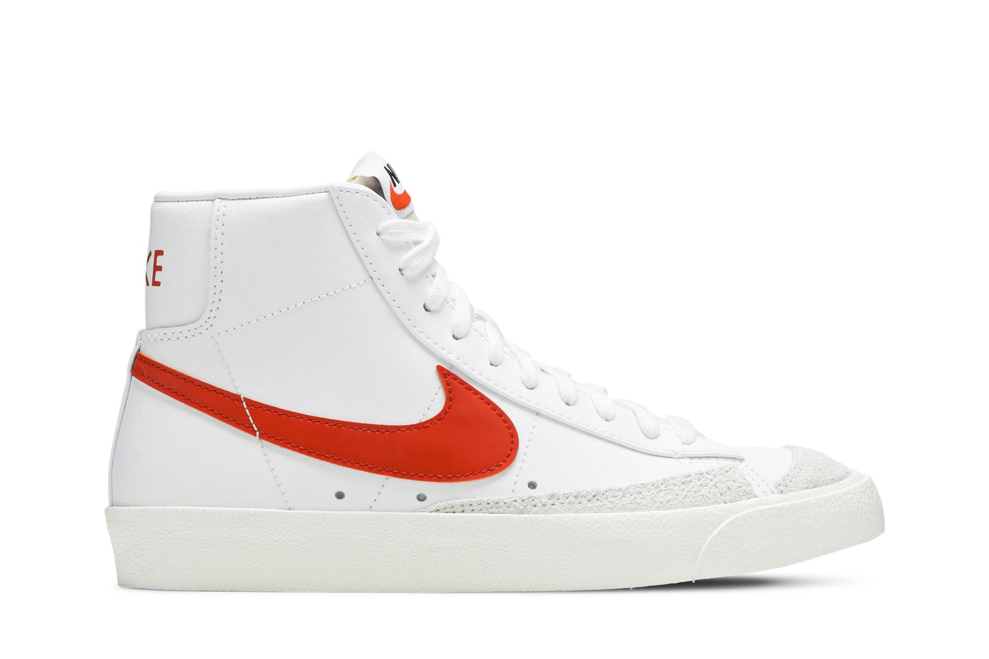 Nike Blazer Low 77 Vintage White Team Orange