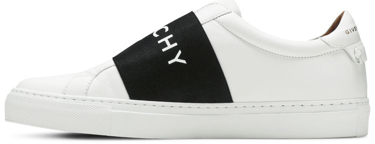 Givenchy Wmns Strap Urban Street Logo   White Black Webbing