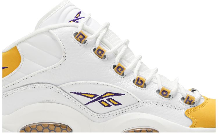 Reebok Question Mid Yellow Toe Shoe Palace Special Box