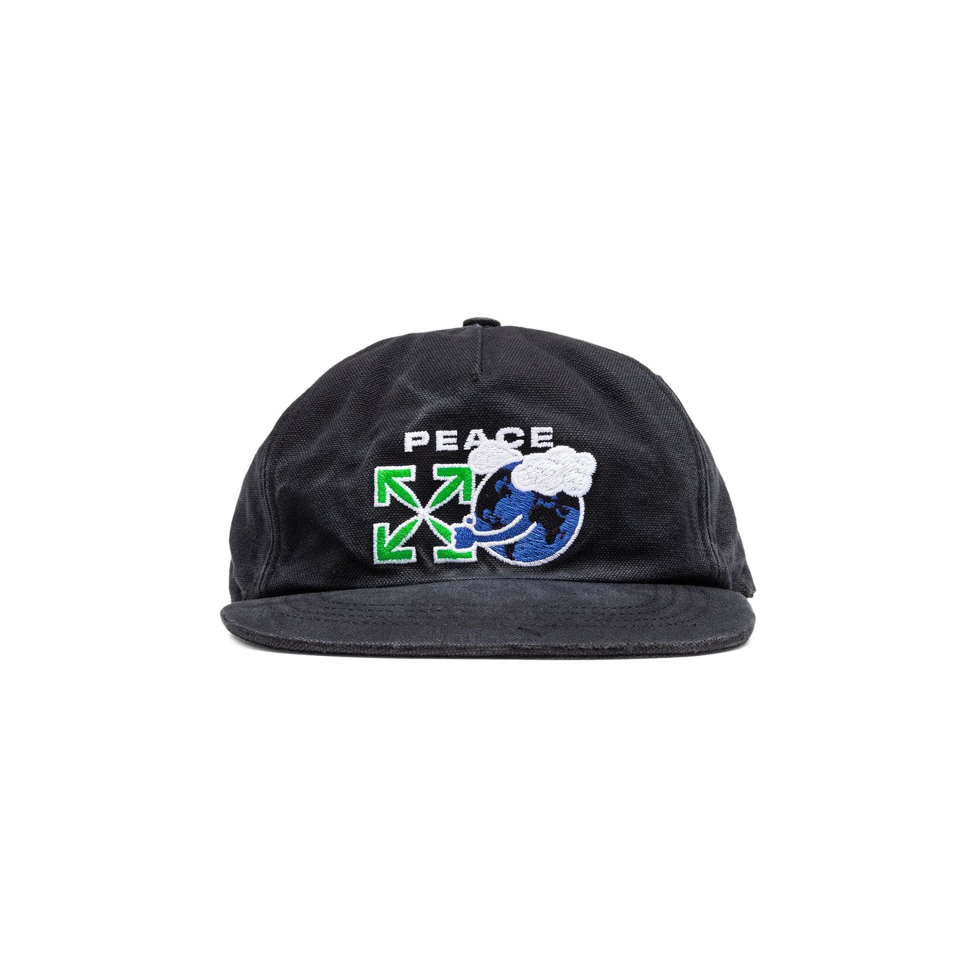 Buy Off-White Peace Worldwide Cap 'Black