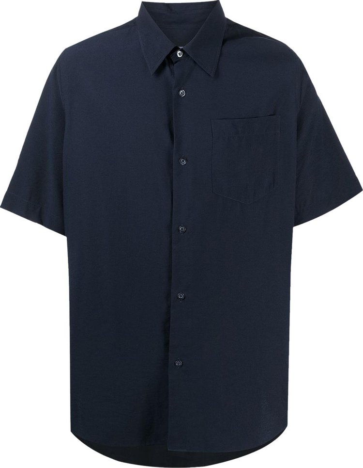 Ami Short-Sleeve Summer Fit Shirt 'Navy'