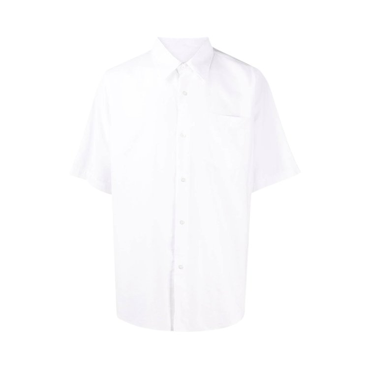 Ami Short-Sleeve Summer Fit Shirt 'White'