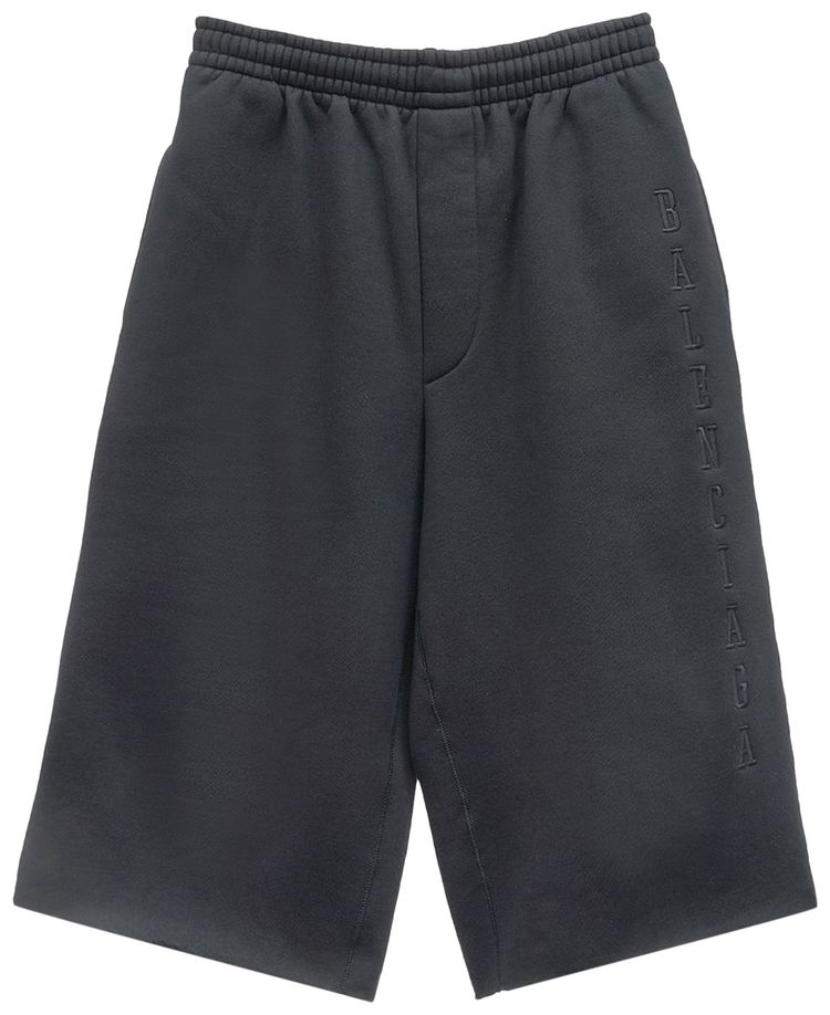 Balenciaga Long Shorts BlackBlack