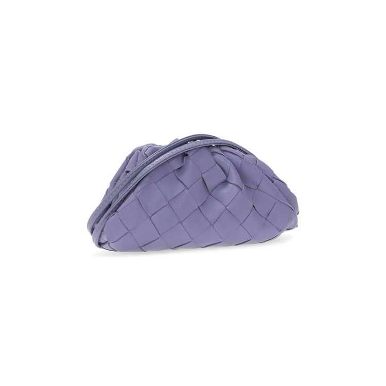Bottega Veneta The Pouch Coin Purse LavenderSilver