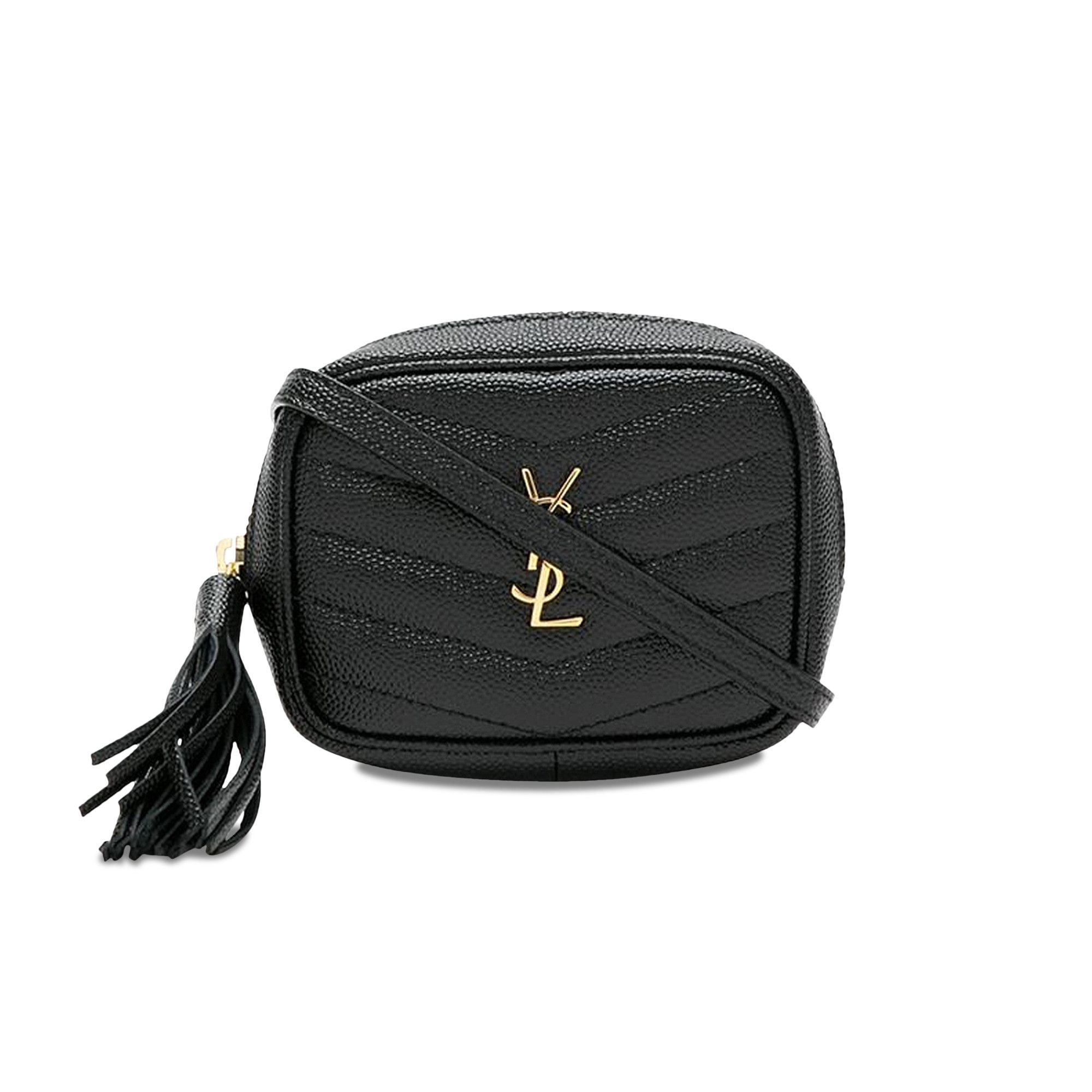 Monogram ysl grain de poudre key pouch on chain outlet