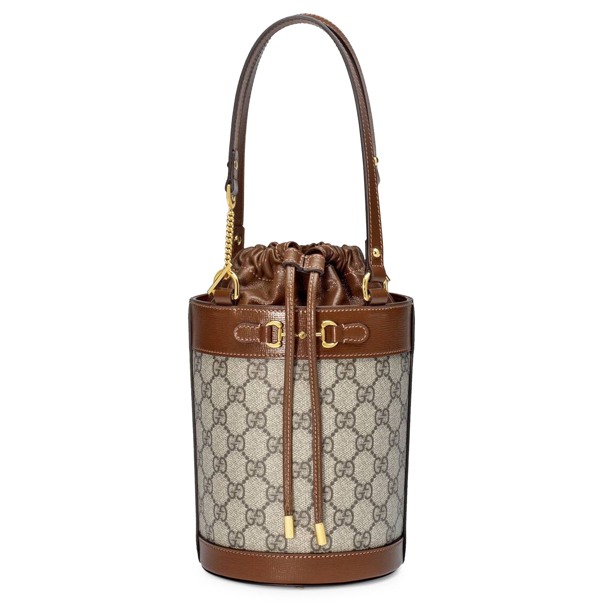 Buy Gucci Horsebit 1955 Small Bucket Bag Beige 637115 92TPG 8563 GOAT CA