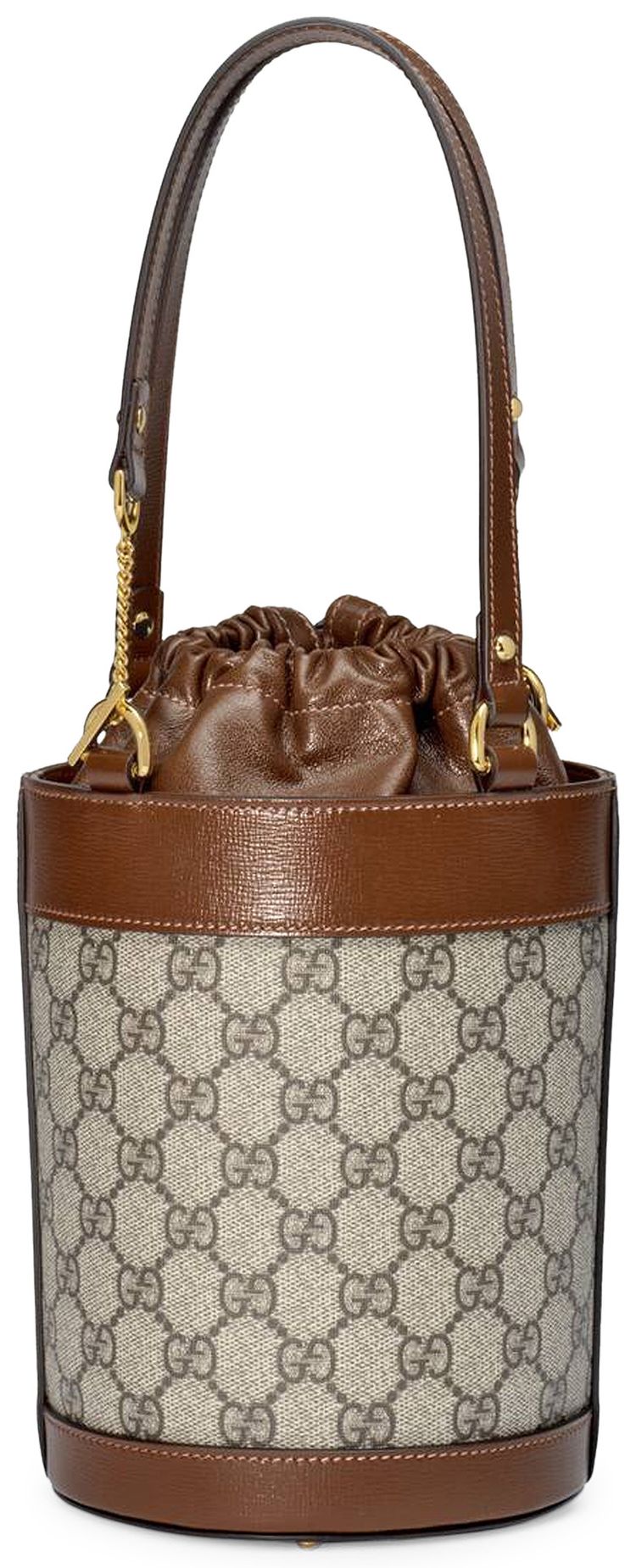 Gucci Horsebit 1955 Small Bucket Bag Beige