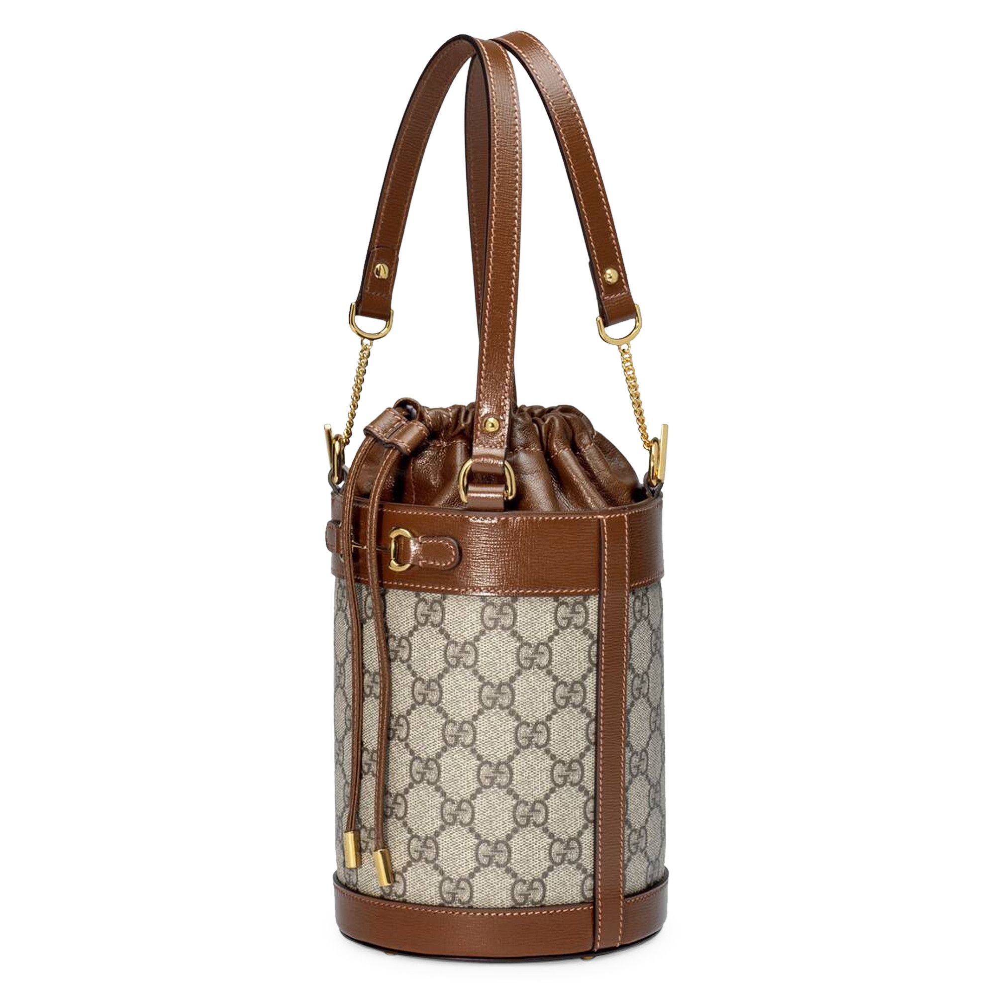 Buy Gucci Horsebit 1955 Small Bucket Bag Beige 637115 92TPG 8563 GOAT CA
