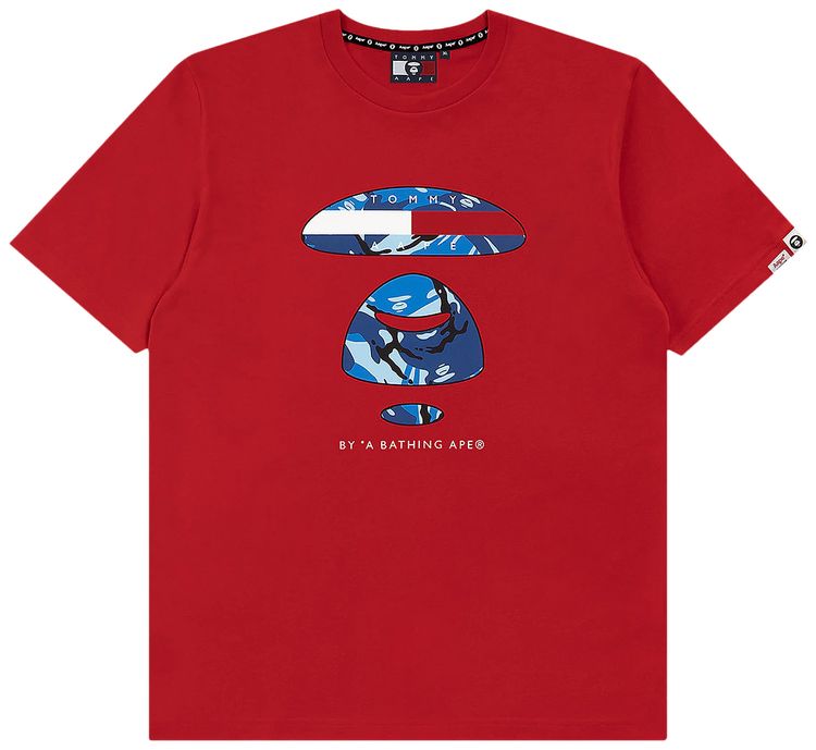 BAPE x Tommy Hilfiger Shirt Red