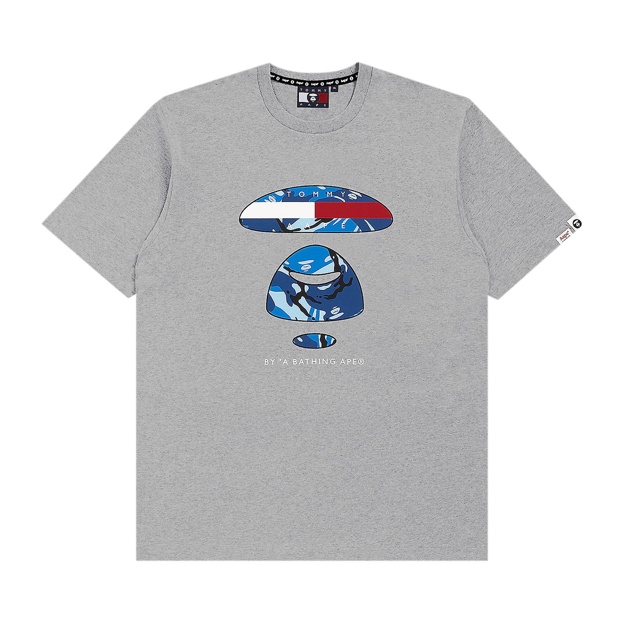 Buy BAPE x Tommy Hilfiger Shirt Gray AAP9 397 XXE GRAY GOAT