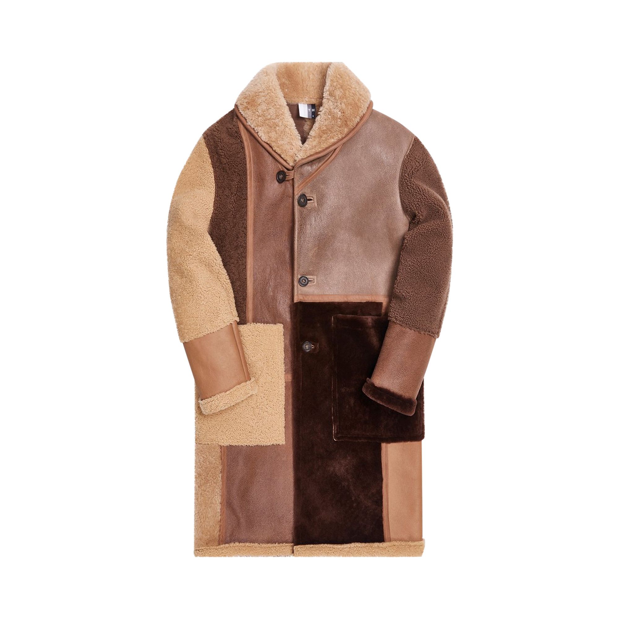 Kith Patchwork Shearling Becker Coat Genesis