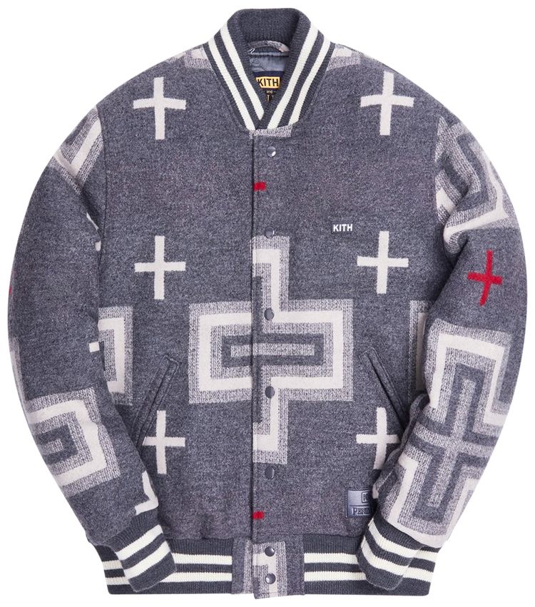 Kith For Golden Bear x Pendleton San Miguel Jacket Grey