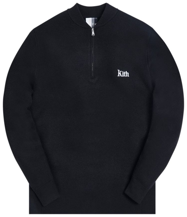 Kith Bayard Quarter Zip Black