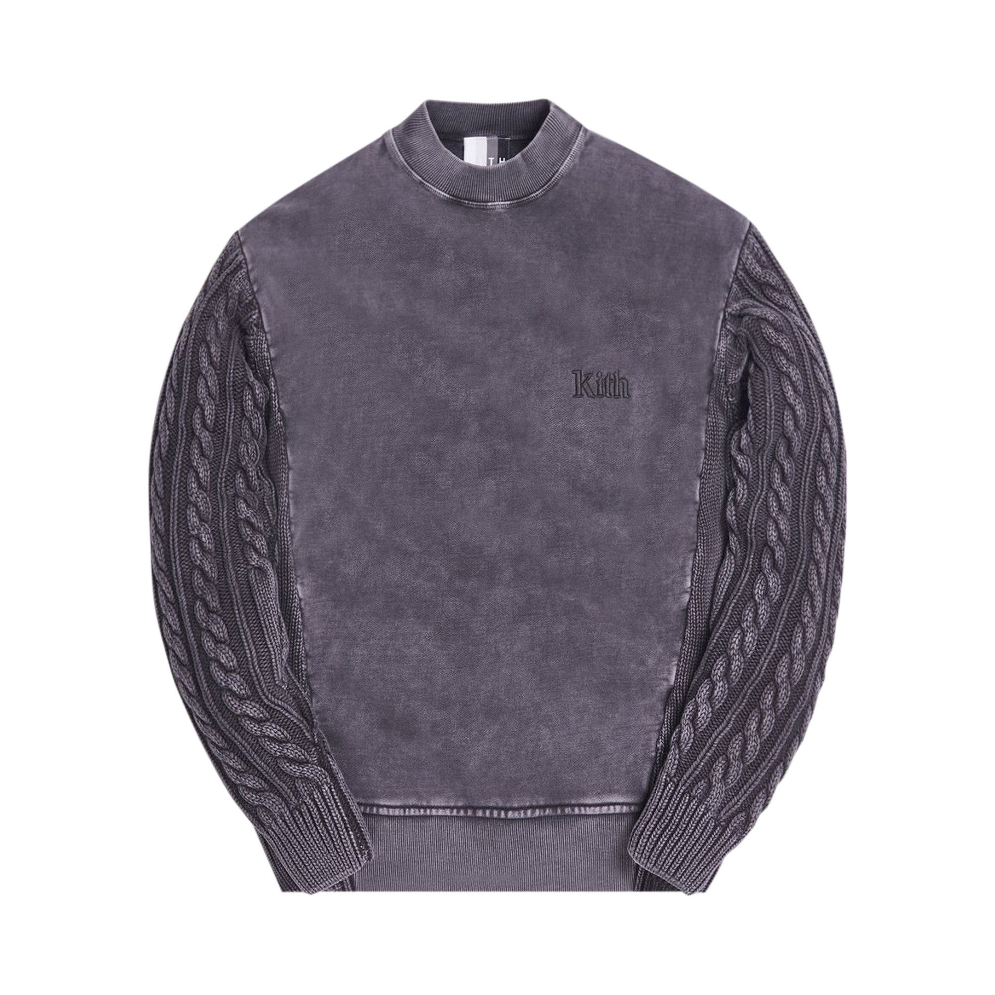 Buy Kith Combo Knit Mockneck Kindling KH2501 100 GOAT SA