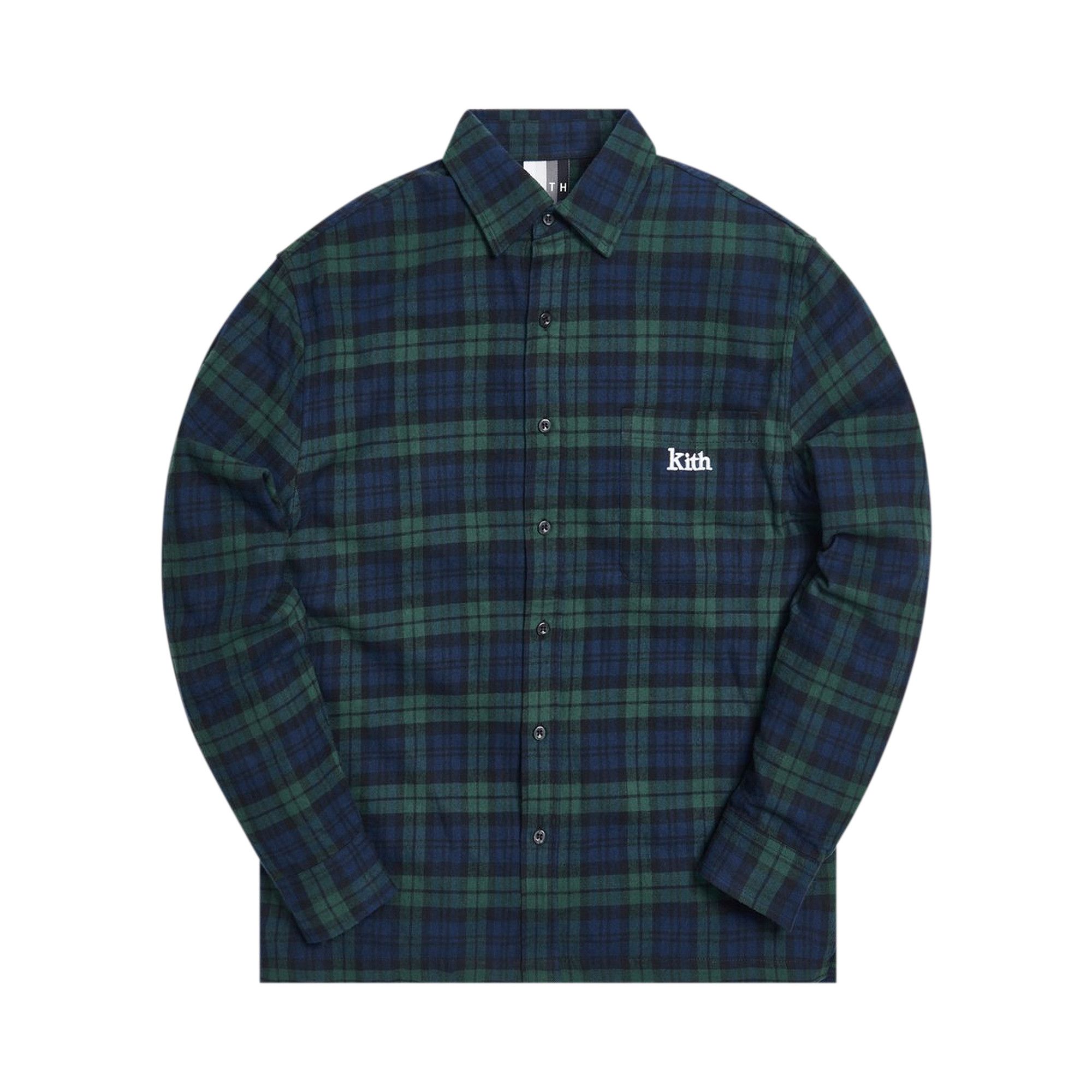 Buy Kith Ludlow Buttondown 'Blackwatch' - KH3915 100 | GOAT