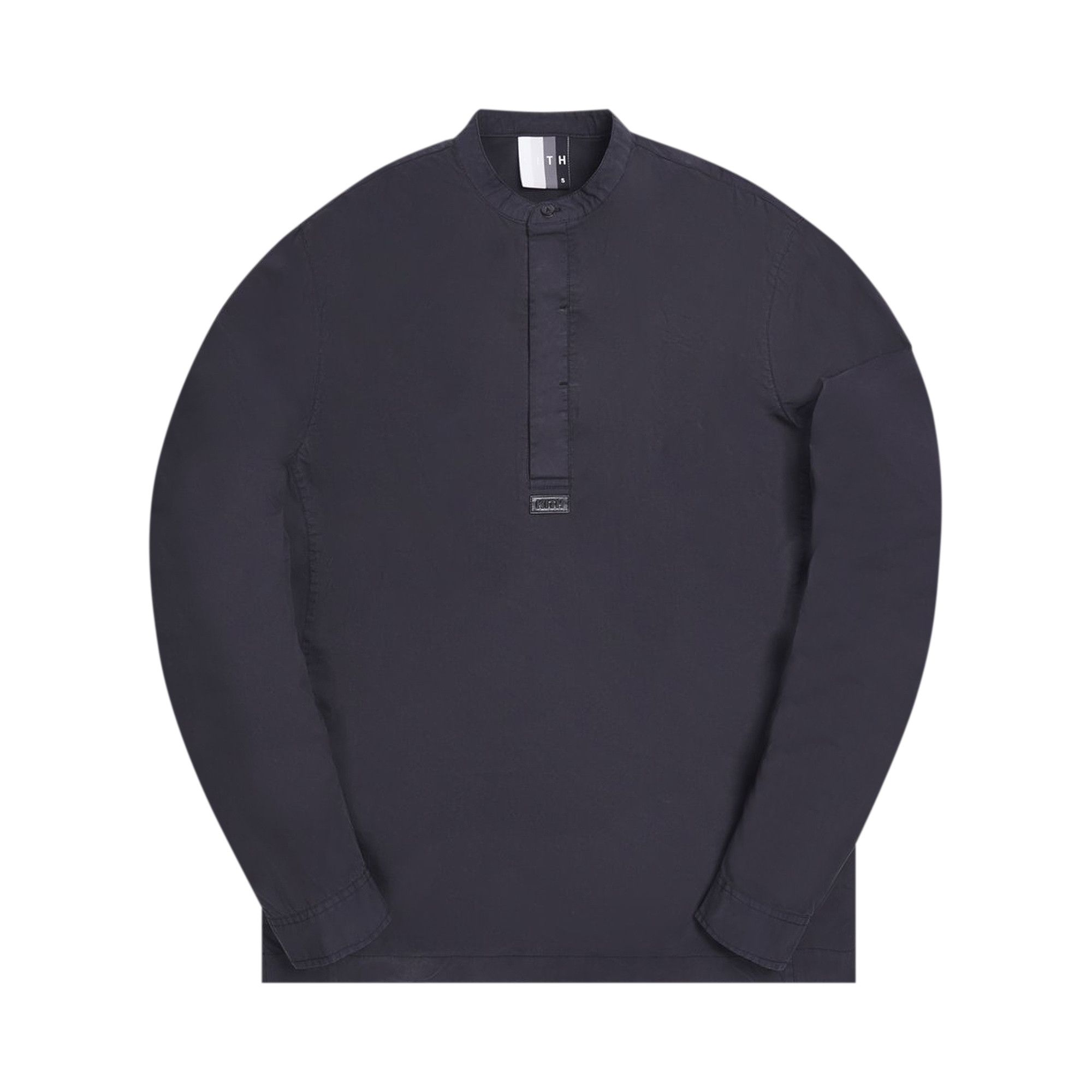 Buy Kith Essex Henley Popover 'Black' - KH3916 100 | GOAT