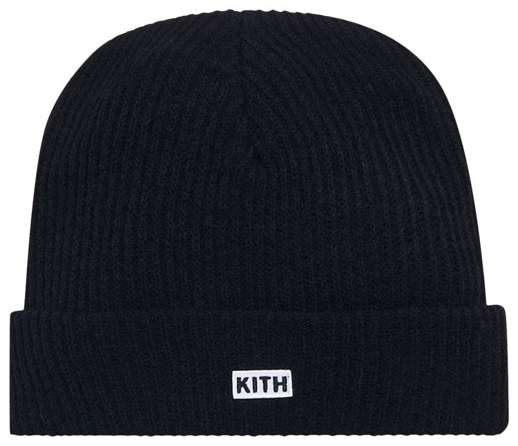 Kith Classic Beanie Black