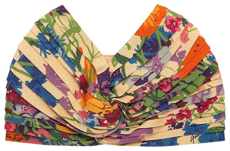 Gucci x Ken Scott Print Viscose Head Band IvoryMulticolor